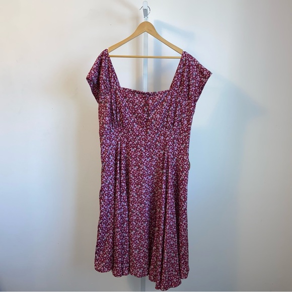 Timeless London Aaliyah Dress Retro Floral Pinup With Pockets US Size 16 NEW - Picture 7 of 15